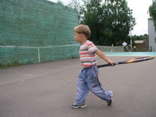 Первая тренировка Алексея Захарова в пансионате «Клязьма», 2004 год