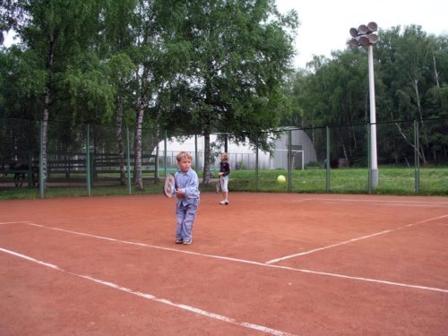 Первая тренировка Алексея Захарова в пансионате «Клязьма», 2004 год