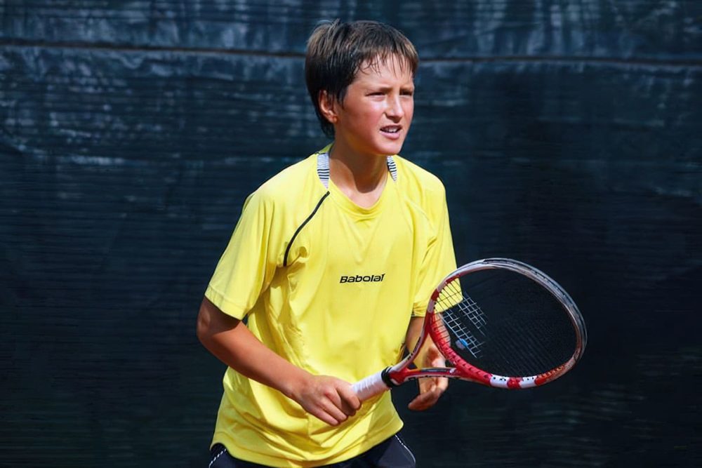 Алексей Захаров на турнире Nike Junior Tour 2013