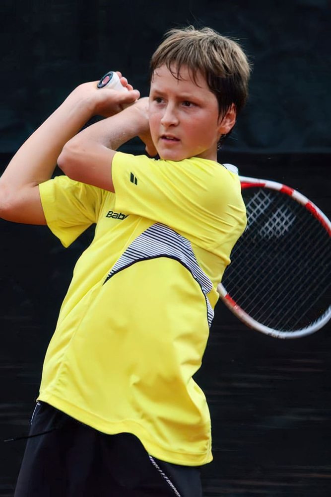 Алексей Захаров на турнире Nike Junior Tour 2013