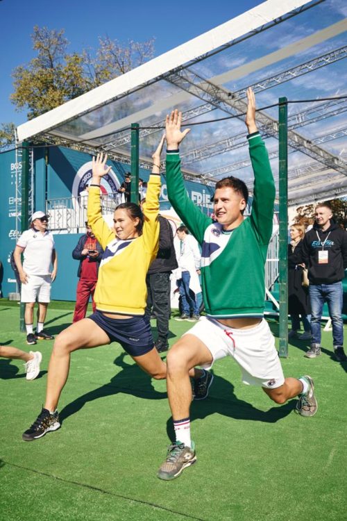 Утро началось с Bosco-зарядки